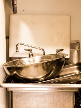 Tencere ve Tava Ticari Mutfak Lavabosu