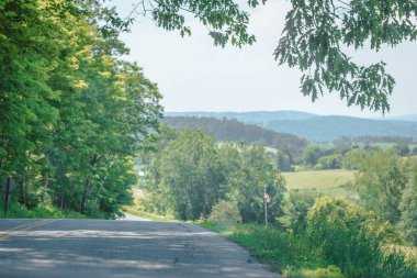 New York Eyaleti Vermont Kırsal Sınırı