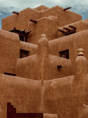 Santa Fe New Mexico Tarihi Adobe Mimarisi