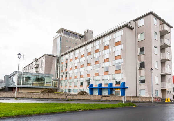 Reykjavik Zlanda Mayıs 2021 Başkentin Merkezindeki Landakot Hastanesi — Stok fotoğraf