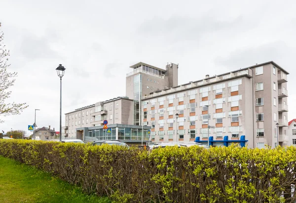 Reykjavik Zlanda Mayıs 2021 Başkentin Merkezindeki Landakot Hastanesi — Stok fotoğraf