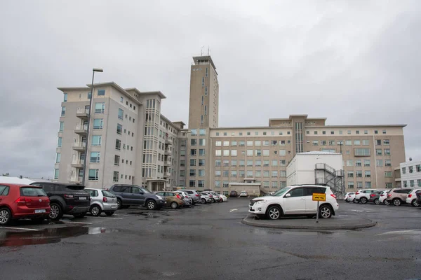 stock image Reykjavik Iceland - May 30. 2021: The National University Hospital of Iceland