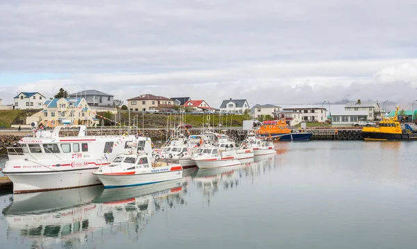 Hofn Hornafirdi Ισλανδία Ιουνίου 2021 Αλιευτικά Σκάφη Στο Λιμάνι — Φωτογραφία Αρχείου