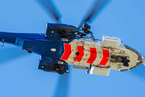 Hornafjordur Zlanda Haziran 2022 Zlanda Sahil Güvenlik Airbus H225 Helikopteri — Stok fotoğraf