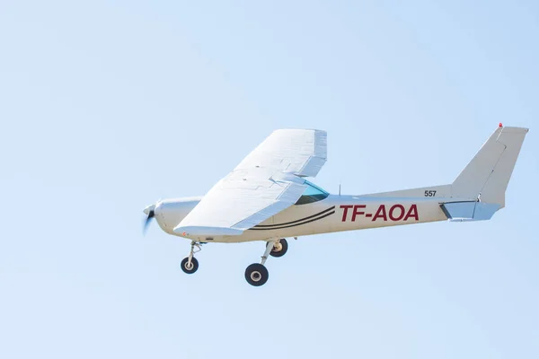 Hornafjordur Island Června 2022 Textron Aviation Inc 152 Aoa Letadlo — Stock fotografie