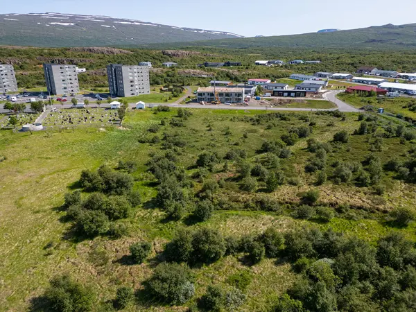 Вид Воздуха Город Эгильсстадир Восточной Исландии — стоковое фото