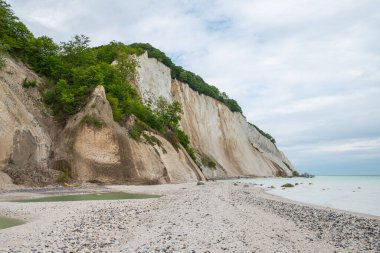 Danimarka 'daki Mons Klint uçurumlarının güzel doğası
