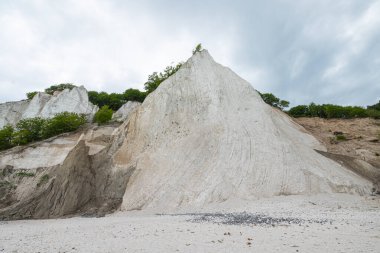 Danimarka 'daki Mons Klint uçurumlarının güzel doğası
