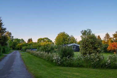 Danimarka, Vordingborg yakınlarındaki Bakkebolle Strand tatil beldesinde tatil evi