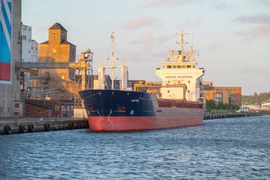 Aalborg Danimarka 3 Haziran. 2024: Şehrin silueti