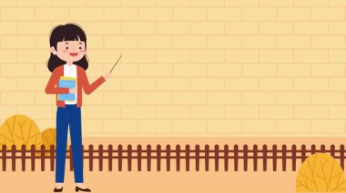 Akıllı telefonu ve kulaklığı olan kız vektör illüstrasyon tasarımı