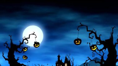 Cadılar Bayramı arka plan çizimi