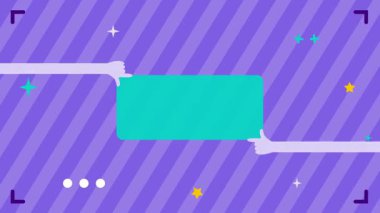 Geometrik şekilli soyut arkaplan