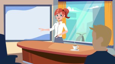 İşteki bir kadının resmi