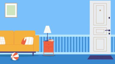 çocuk ve ev hanımlarıyla ev dekorasyonu