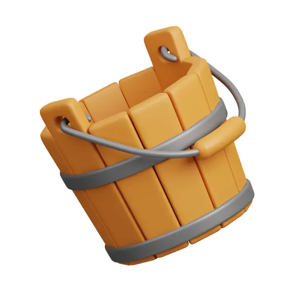 Dünya Savaşı günü için turuncu fıçı. Beyaz arka planda izole edilmiş.