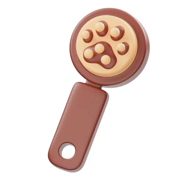 Çizgi film stili köpek maması ikonu. vektör illüstrasyonu