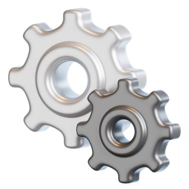 beyaz arkaplanda teçhizat