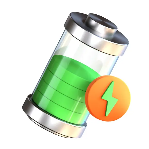 enerji simgesi olan pil