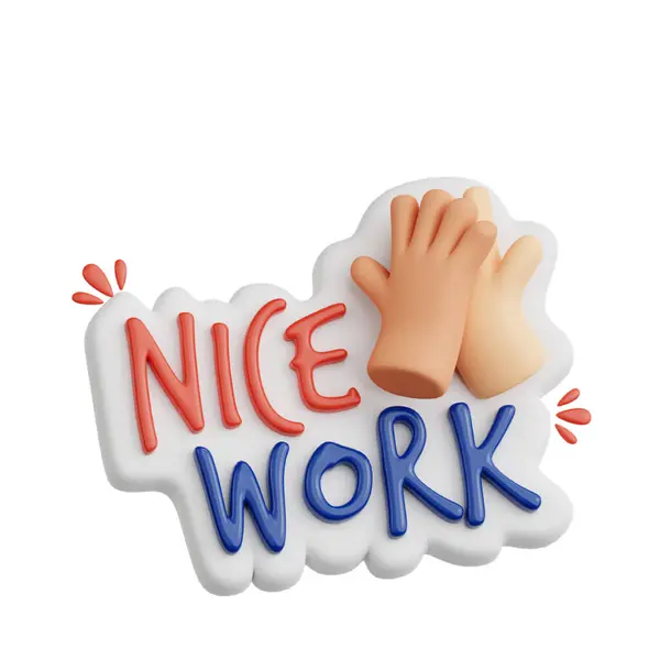 Bir el ele tutuşmanın 3 boyutlu görüntüsü 