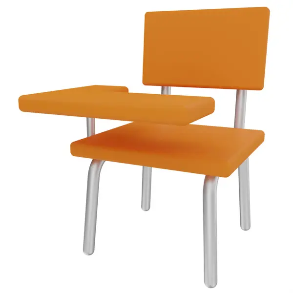 Ofis sandalyesi beyaz üzerine izole