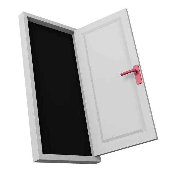 Açık anahtarlı 3D kapı çizimi