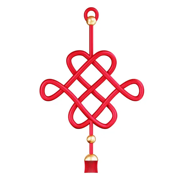 Çin düğümü süsleme simgesi