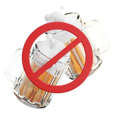 Bir bardak bira ve işaret yok..