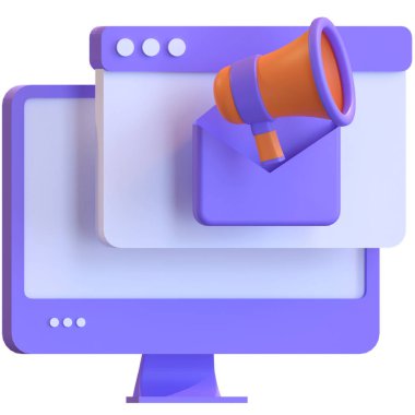 Alışveriş Faturası 3D Simgesi. jpg