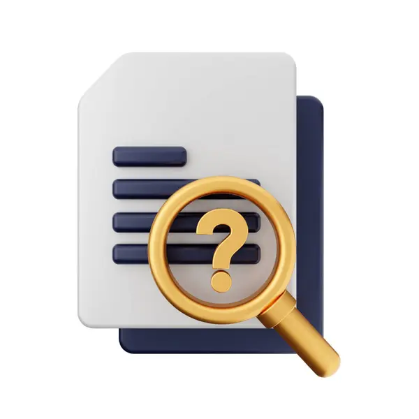 Soru işaretiyle büyüteç