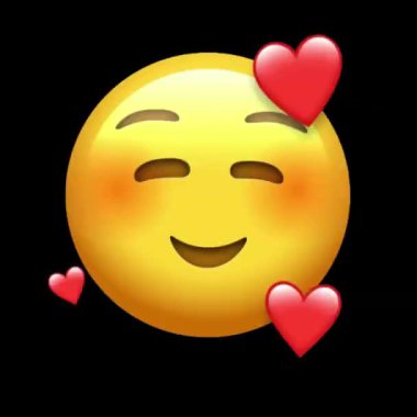 emoji simge simgesi, çizgi film biçimi