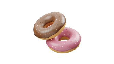 donut. donut. Bir çörek. Tatlı çörekler. Çörekler. donut. donut. vektör