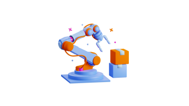 Robot robot robot el robotik el kolu teknolojisi kavramı