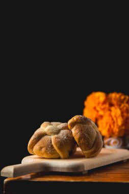 Ölülerin ekmeğinin Meksika 'daki şenliklerde çekilmiş fotoğrafları.