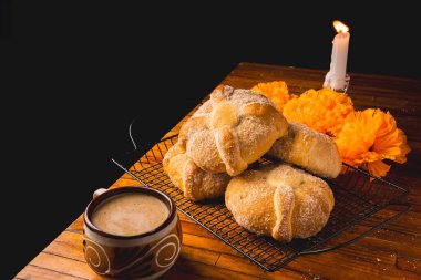 Ölülerin ekmeğinin Meksika 'daki şenliklerde çekilmiş fotoğrafları.