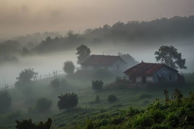 Sessiz Ufuklar Köydeki Sisin Büyüsü