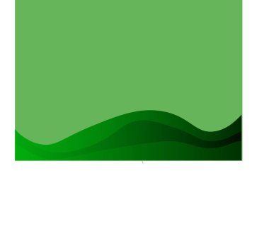 Soyut arkaplan gradyanı yeşil. Arka plan Dinamik Dalgalar. Akışkan şekiller bileşimi. Web sitesi, afişler, broşürler, posterler veya reklamlar için uygun