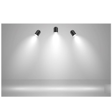 gerçekçi stüdyo ışıkları boş arkaplan tasarımı