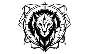 Panter Silueti - Panter Silueti - Kaplan Tatto, Tasarım, Logo, Kafatası