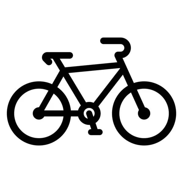 Bisiklet bisiklet vektör simgesi. Uygulamalar, web siteleri, web siteleri için fitness serisi. Bisiklet yolu için imza atın. Bisiklet konsepti. Görüntü.