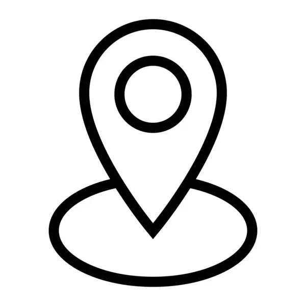 Konum simgesi. Harita yeri işaretleyici işaretleyici. GPS uygulama kodu. Yönlendirme Rehberi Sembolü. Navigasyon işareti. Siyah vektör simgesi.