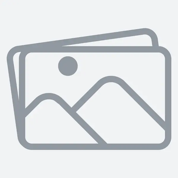 Fotoğraf küçük resim grafik unsuru yok. Galeri veya albümde bulunabilecek resim yok. Uygulama, web sitesi veya kullanıcı arayüzü tasarımı için düz resim yer tutucu sembolü. Vektör illüstrasyonu