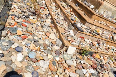 Buenos Aires, Arjantin 'deki Hafıza Anıtı' nda Kurban Adları Taşları - 15 Aralık 2024