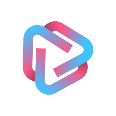 Kalp gradyan logo tasarımı