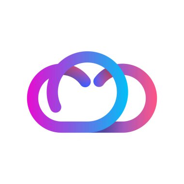 Kalp gradyan logo tasarımı