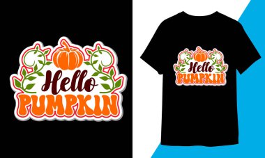 Balkabağından daha tatlı Şükran Günü etiketi tasarımı