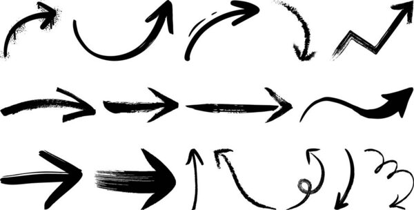 Векторная конструкция набора стрелок