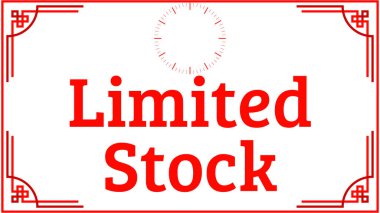  Sınırlı Stok vektör tasarımı