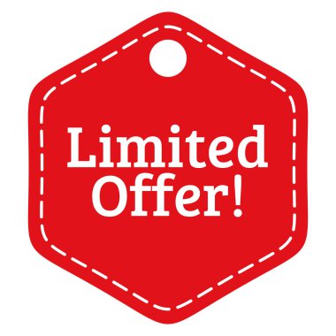 Sınırlı Teklif Promosyon Vektör Tasarımı