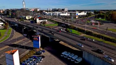 Yazın Sikupilli Kavşağının İnsansız Hava Aracı Videosu - Tallinn, Estonya